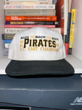 1992 Pittsburgh Pirates "Back to Back" East Champion Snapback